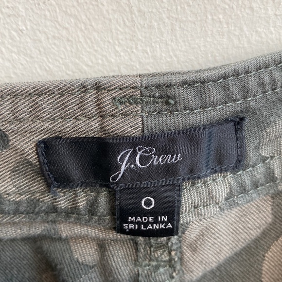 J.crew High Waist Cargo Short Camouflage - Picture 7 of 7